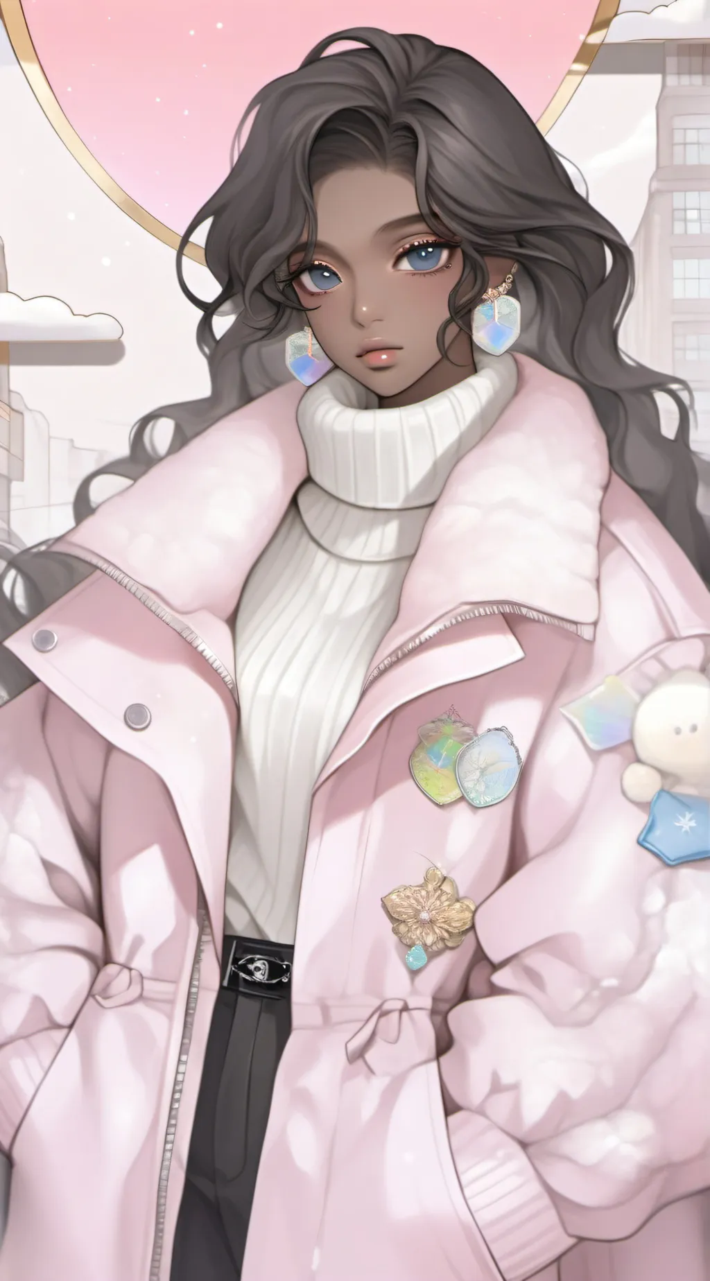 ai character: Lila background