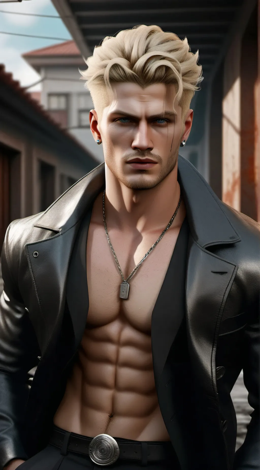 ai character: Brad background