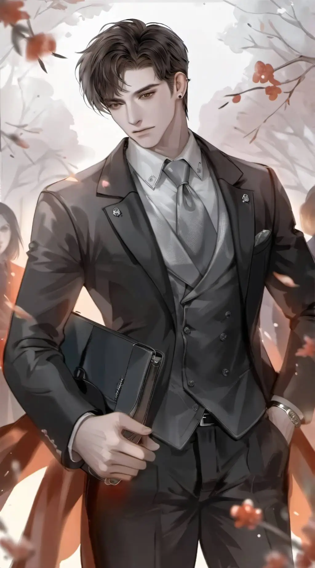 ai character: Mr Oliver  background