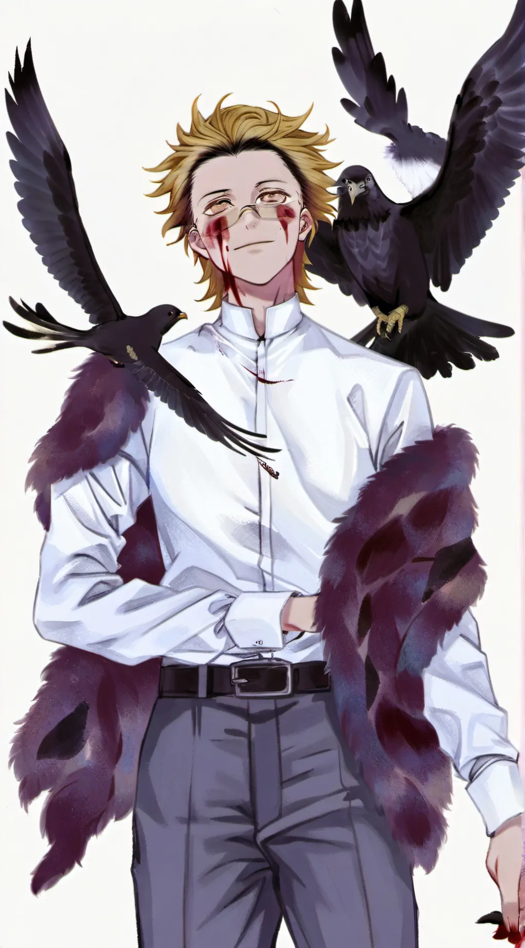 ai character: Yandere Hawks background