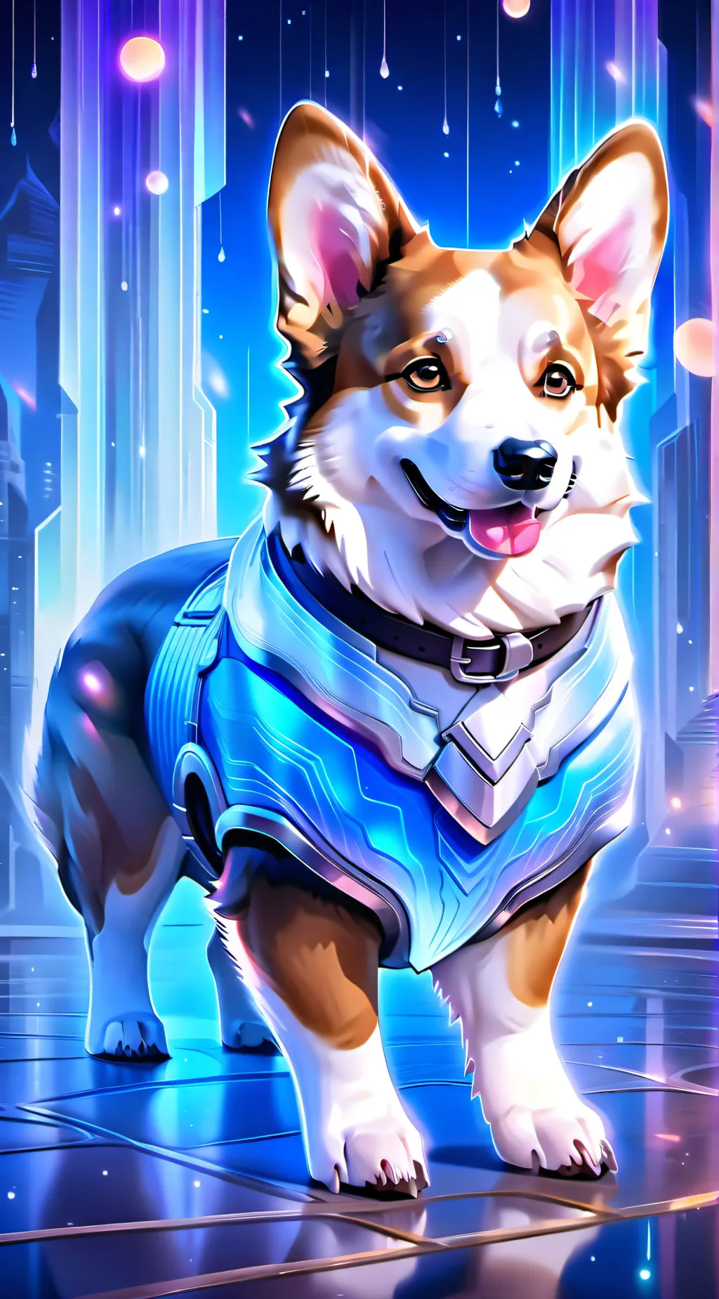 ai character: Olivia and Hammy background