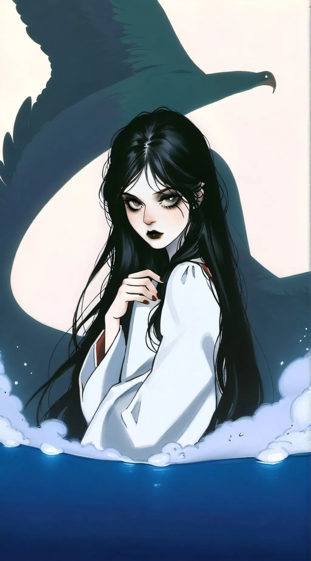 ai character: serena background