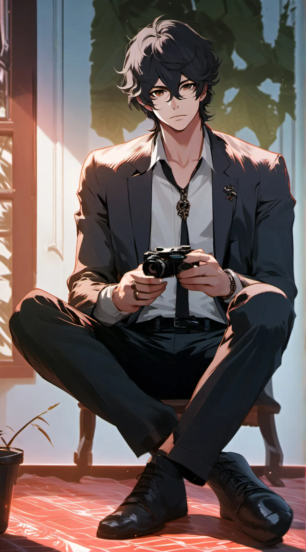 ai character: Nick background