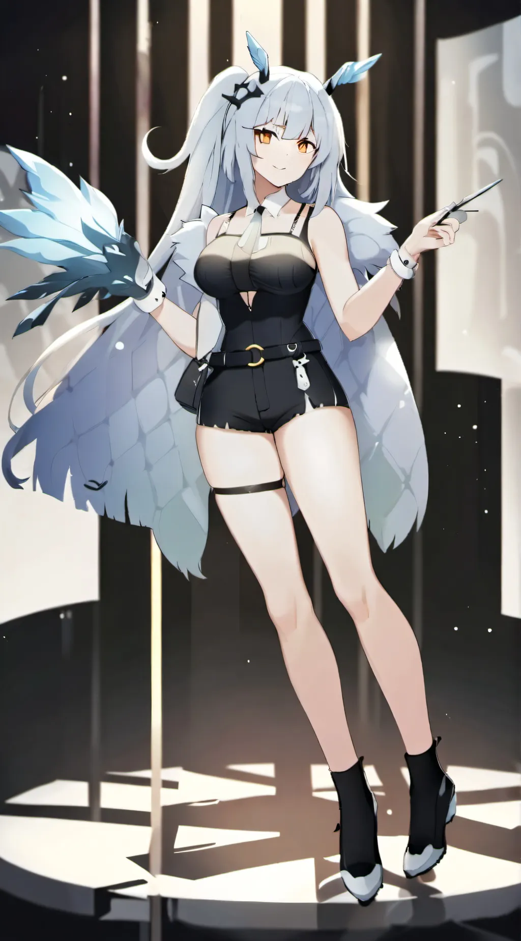 ai character: aricia bunny background