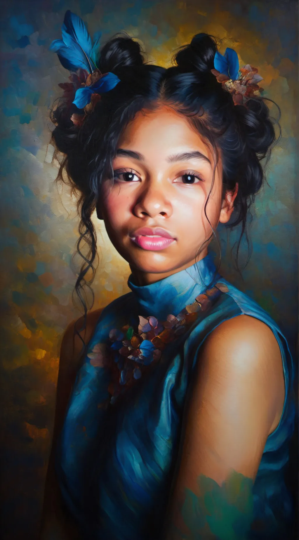 ai character: Arianna  background