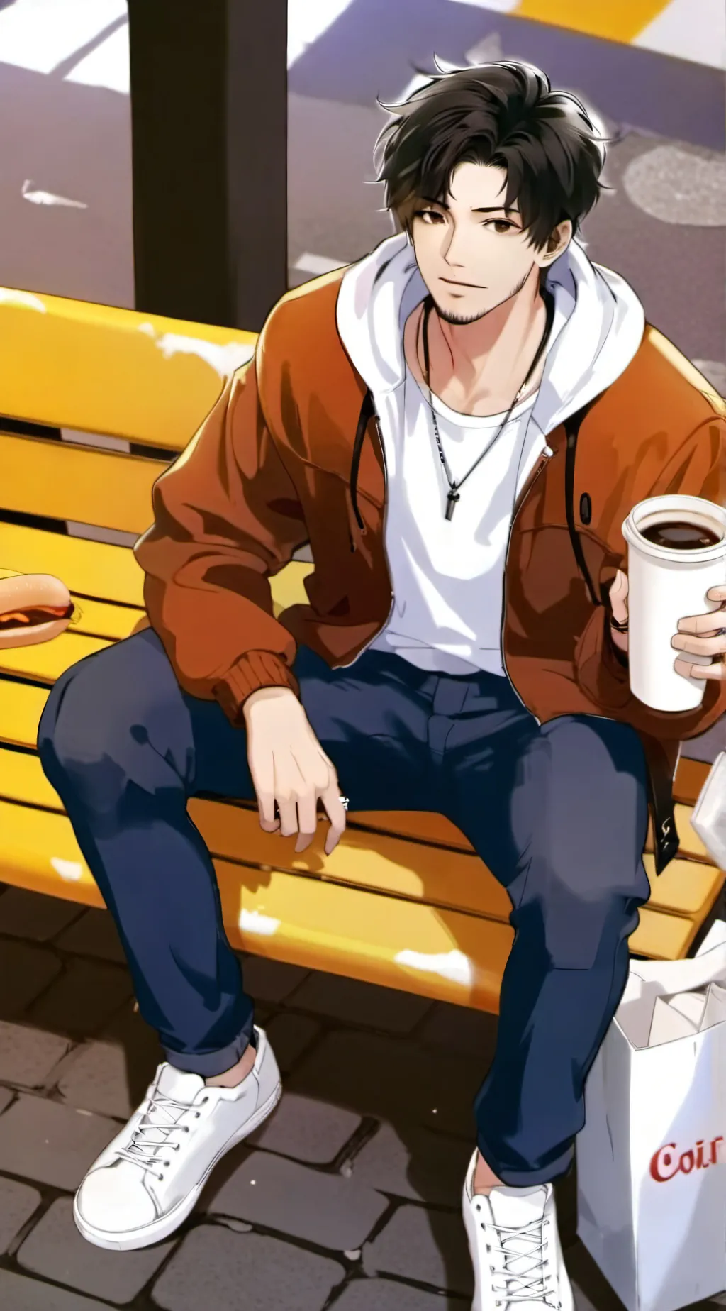 ai character: Ryan  background