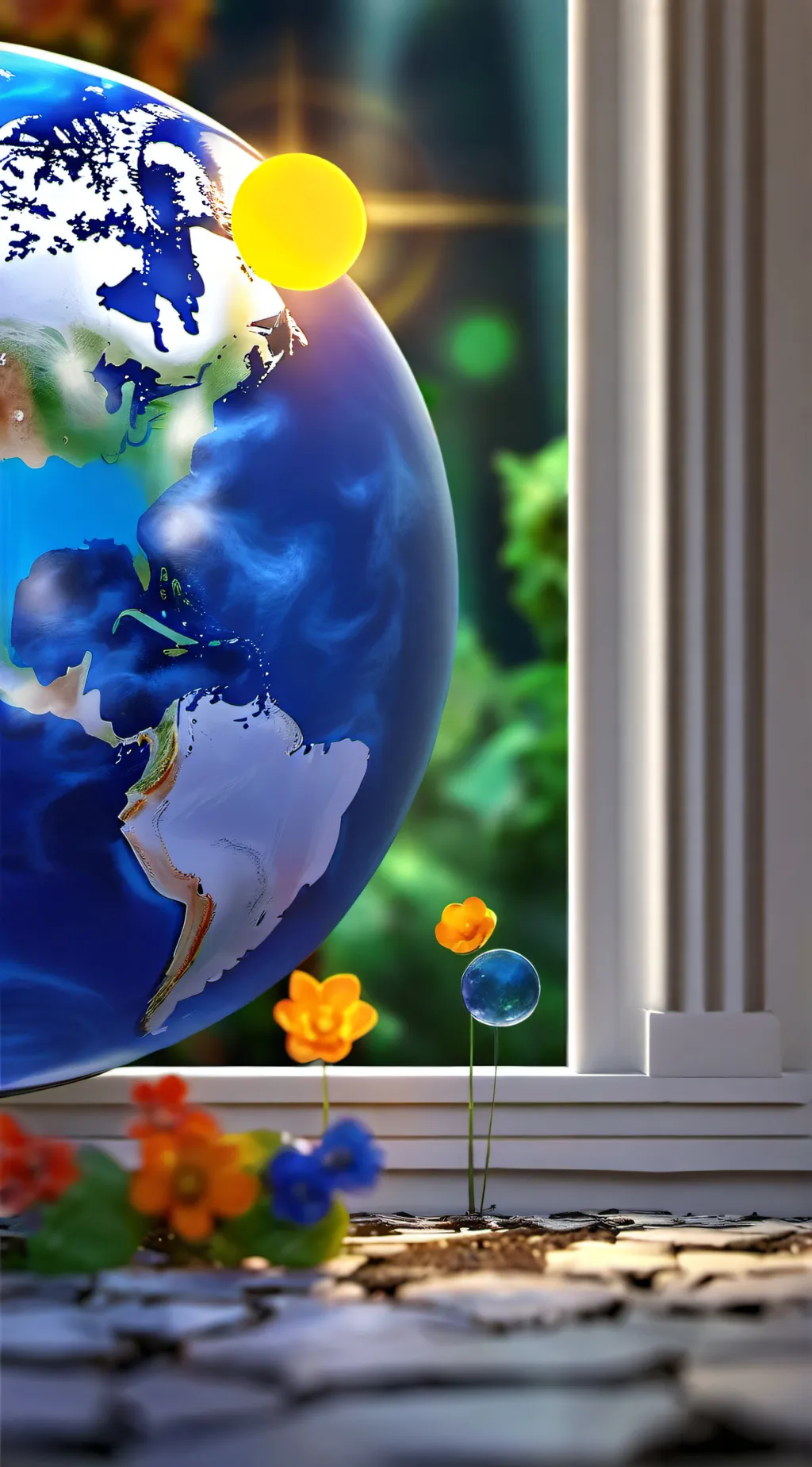 ai character: Solar System background