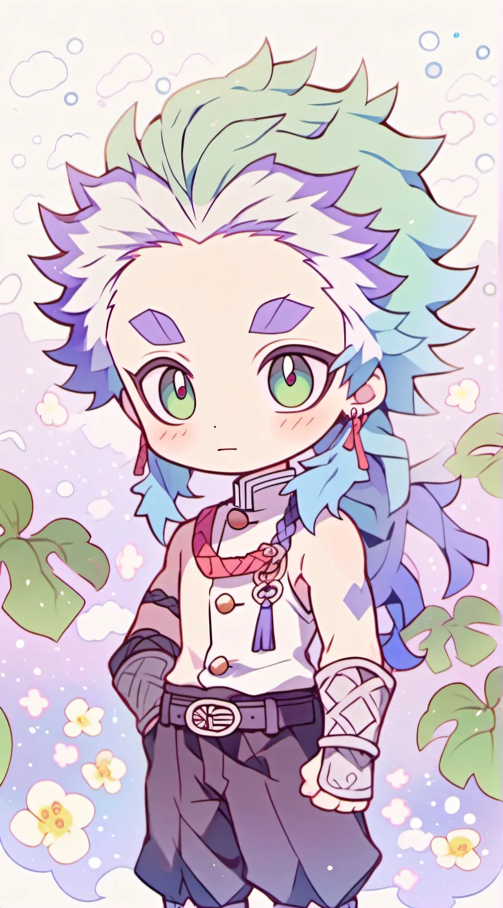 ai character: chibi inoskue background