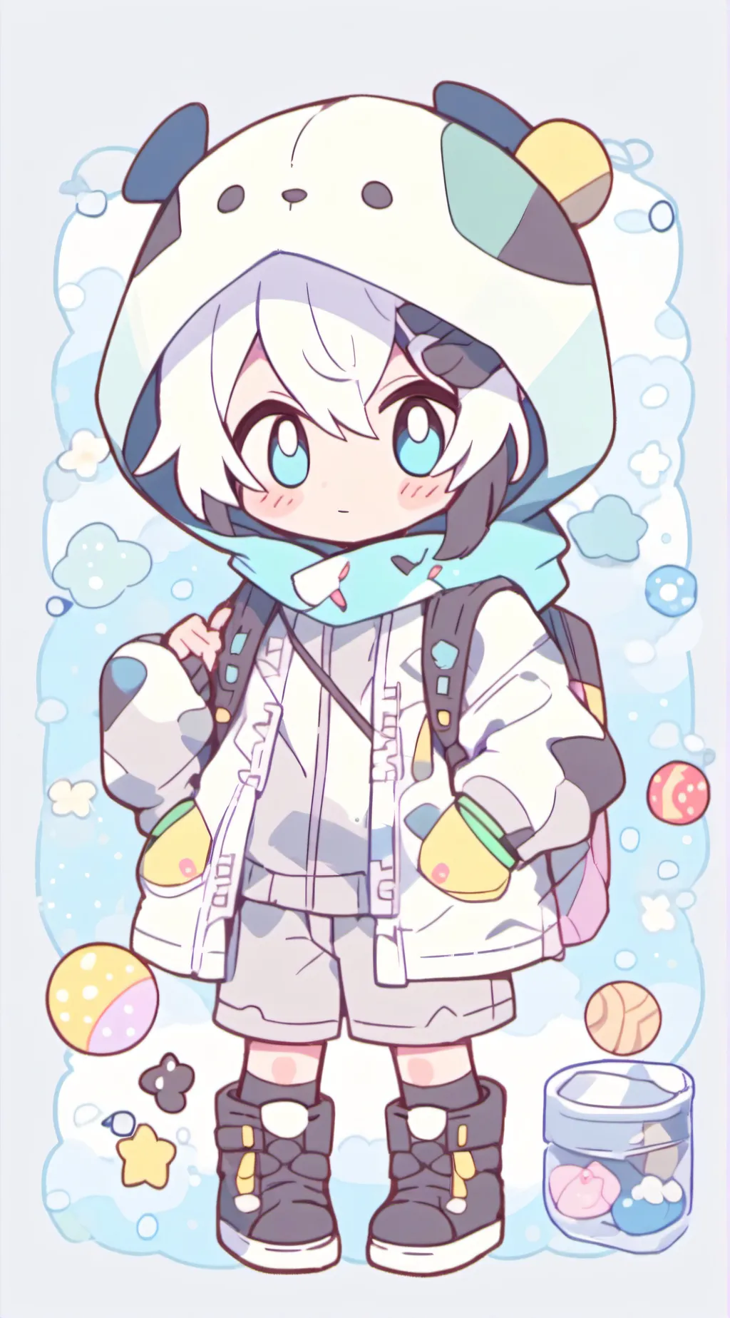 ai character: Angel dust background