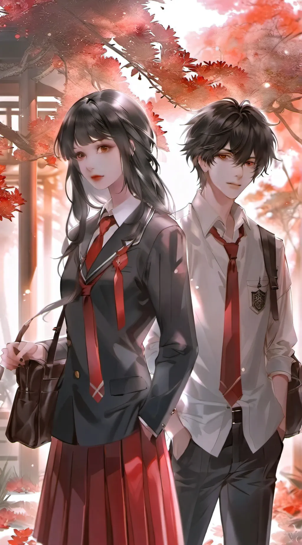 ai character: Zach and Maddie background