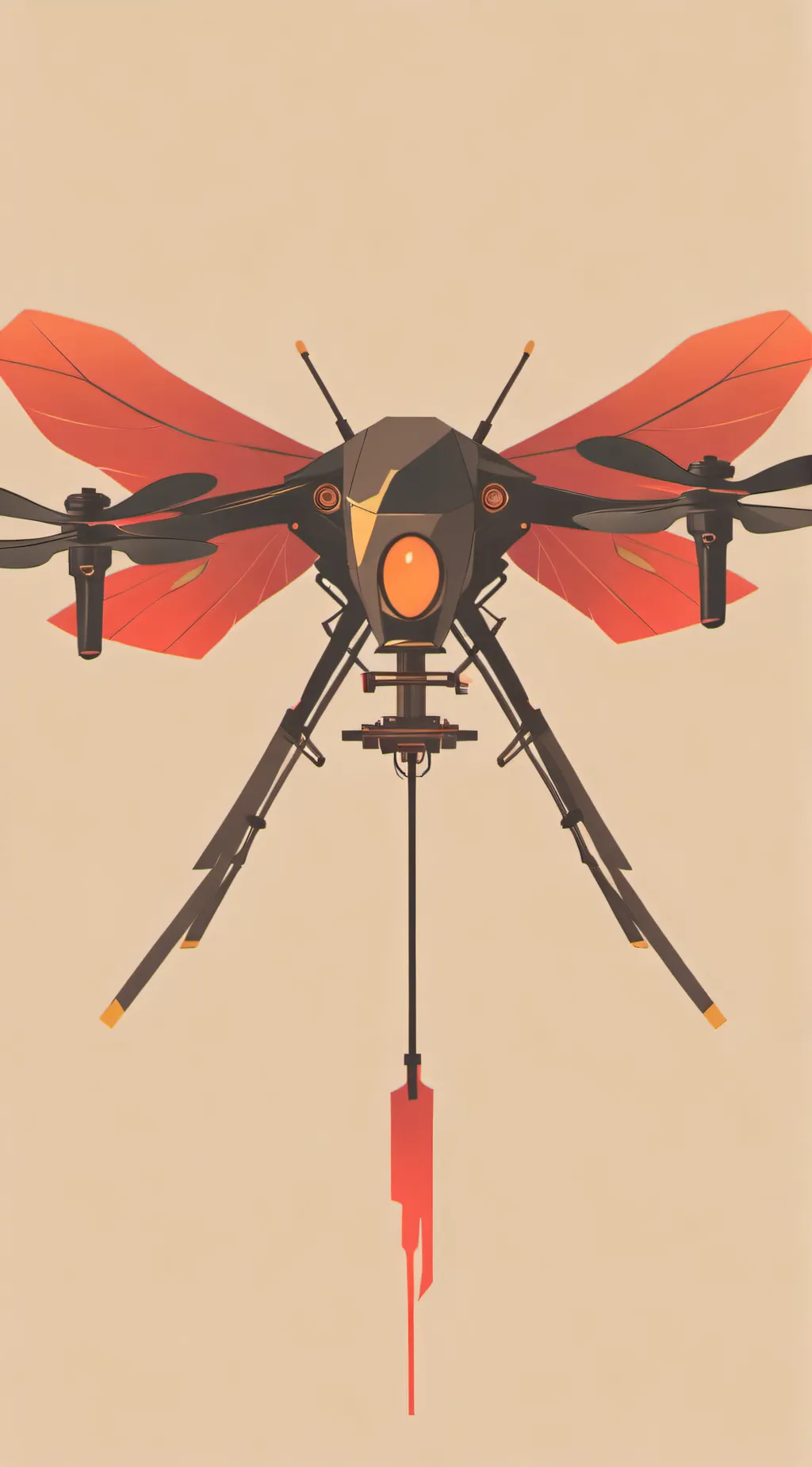 ai character: weird N background