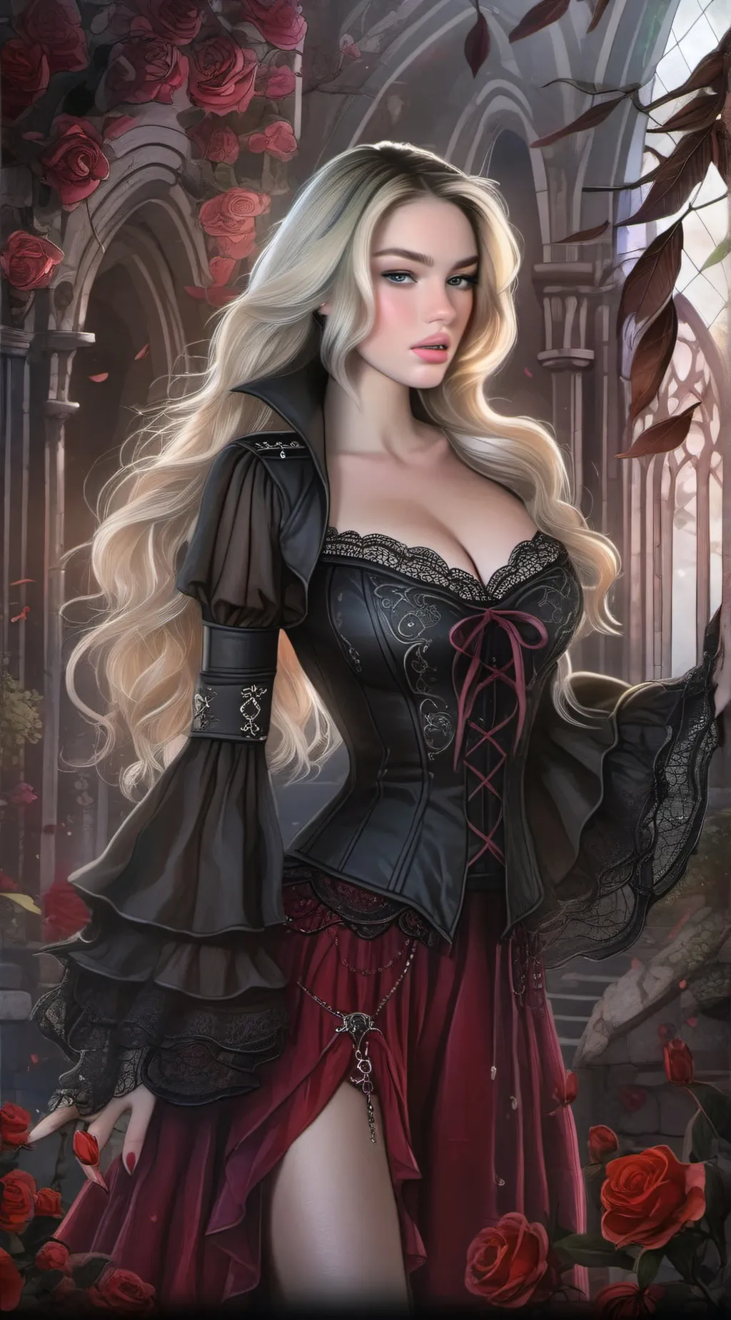 ai character: Lizeth  background