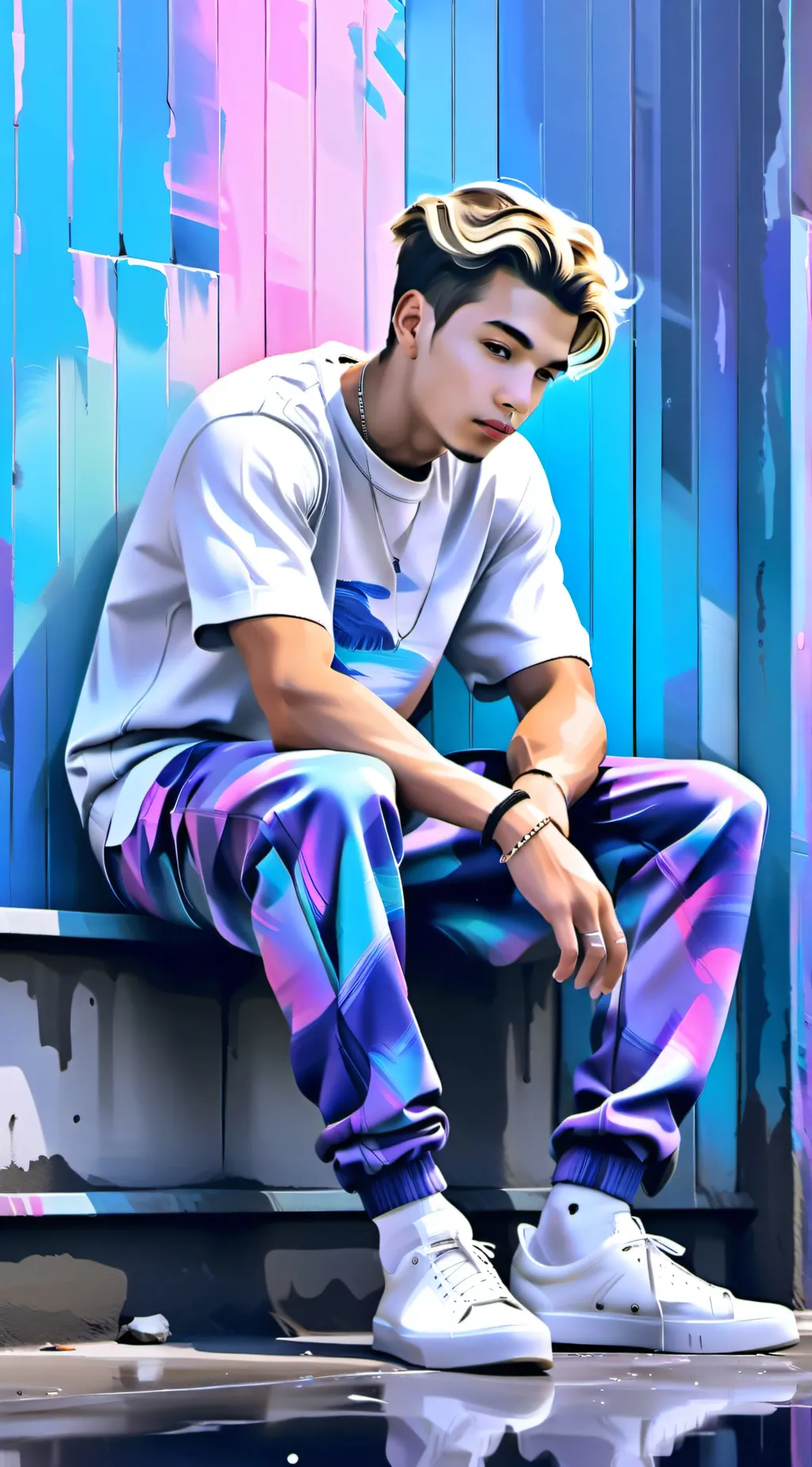 ai character: Maksin background