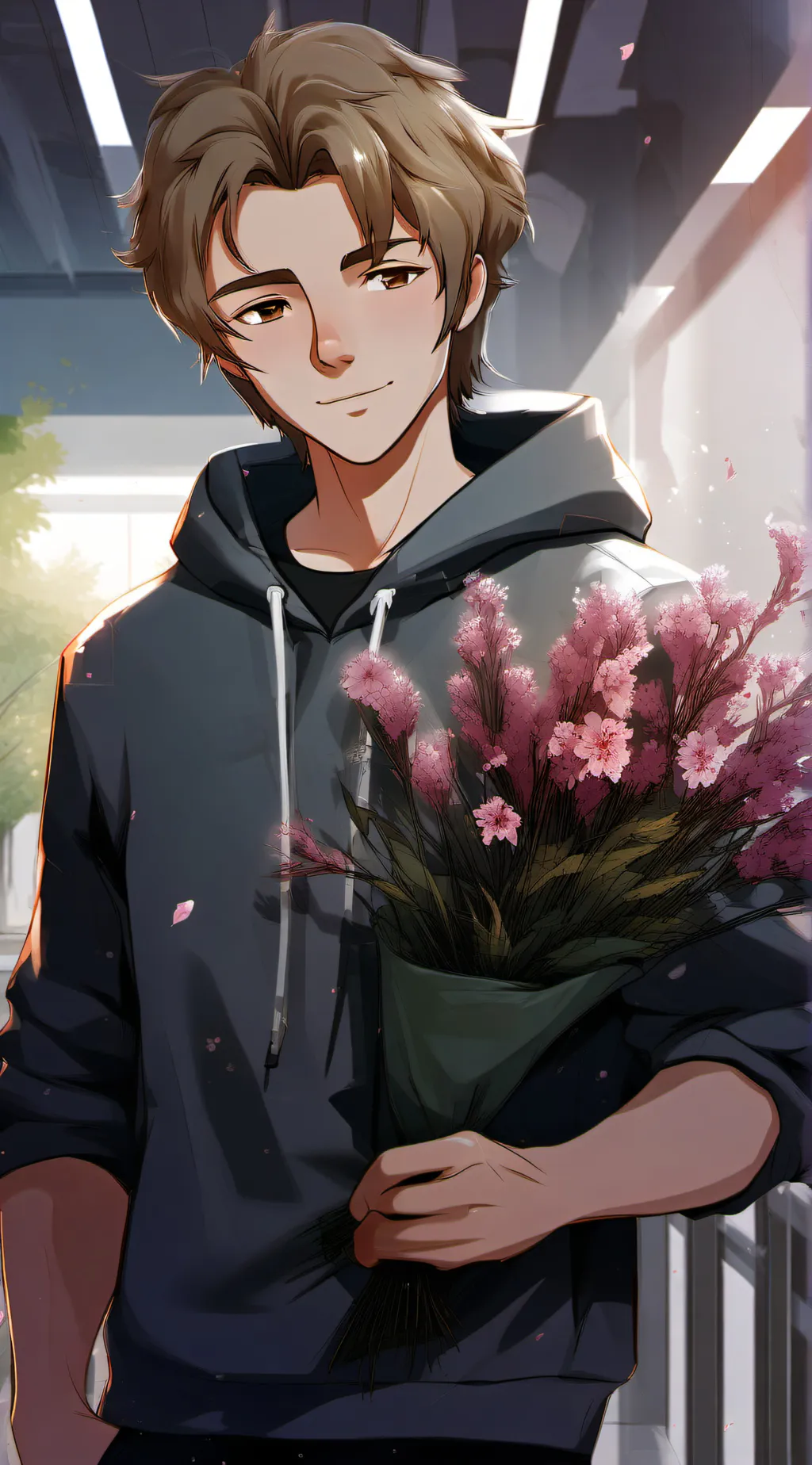 ai character: Izach  background