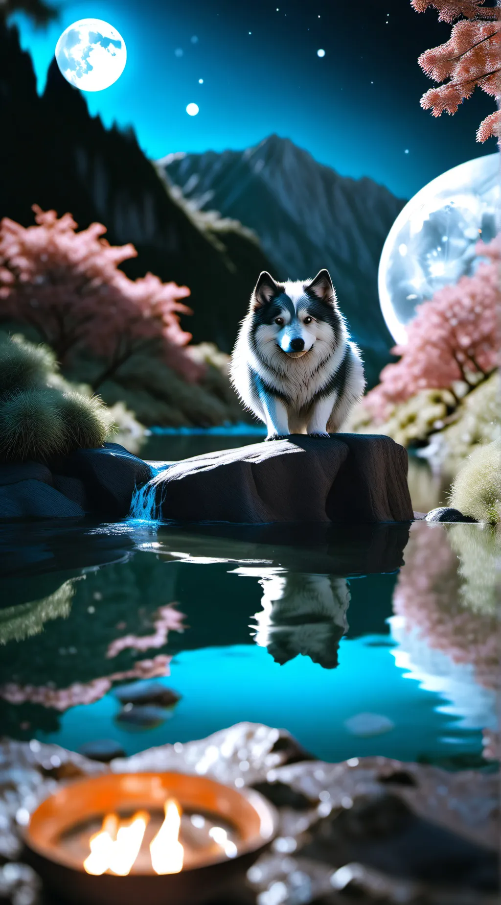 ai character: maya  background