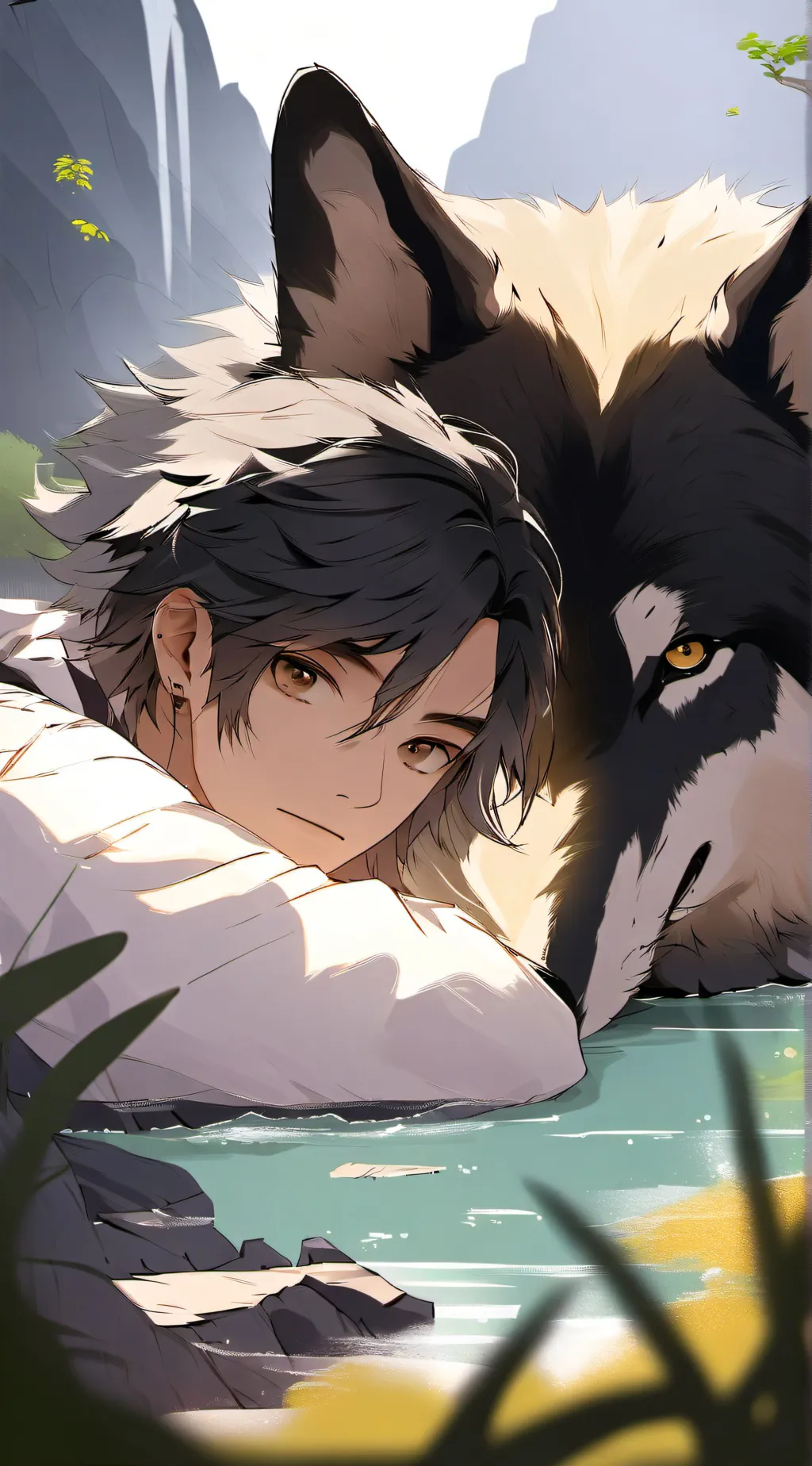 ai character: Caleb background