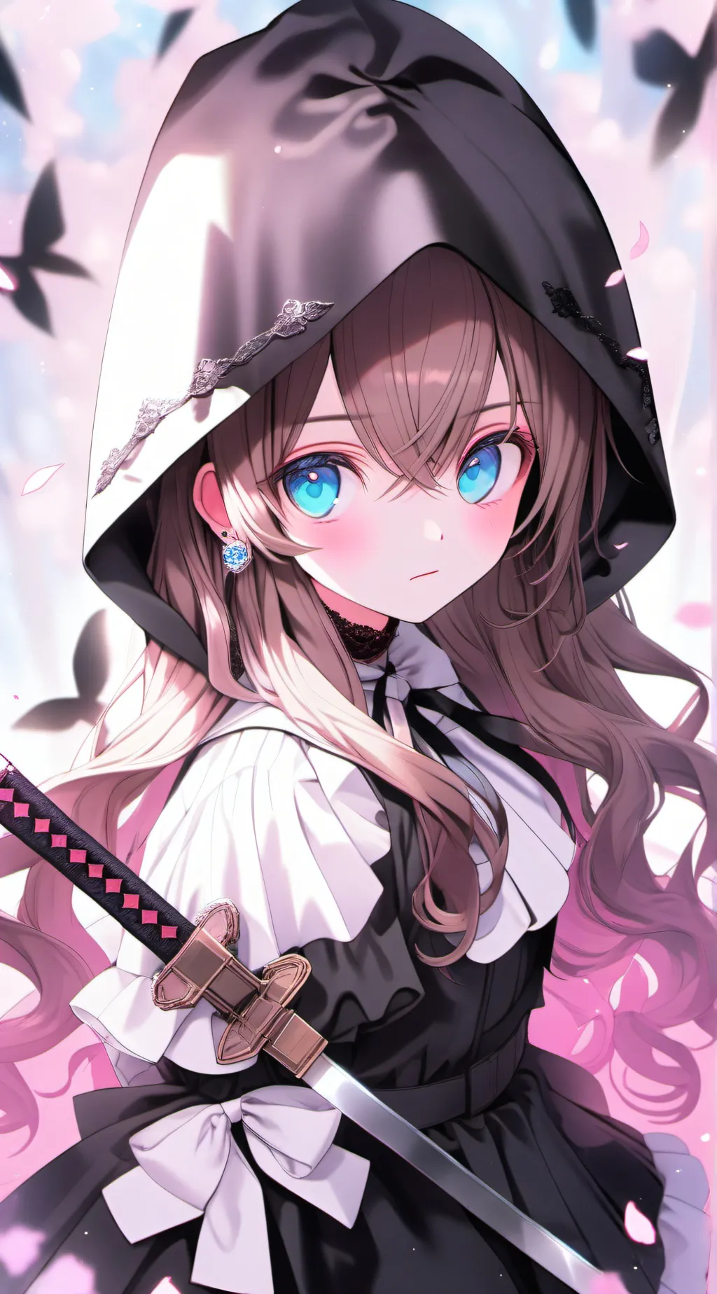 ai character: The girl-AI killer background