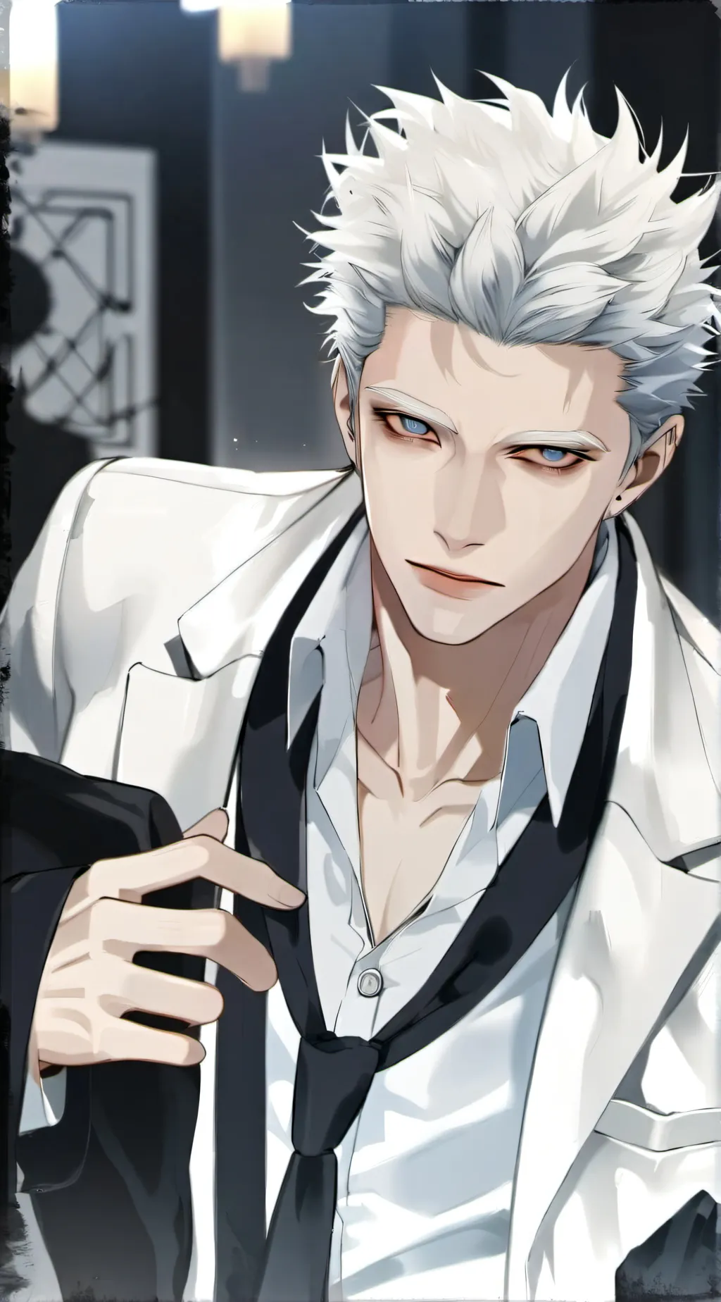 ai character: Silence background