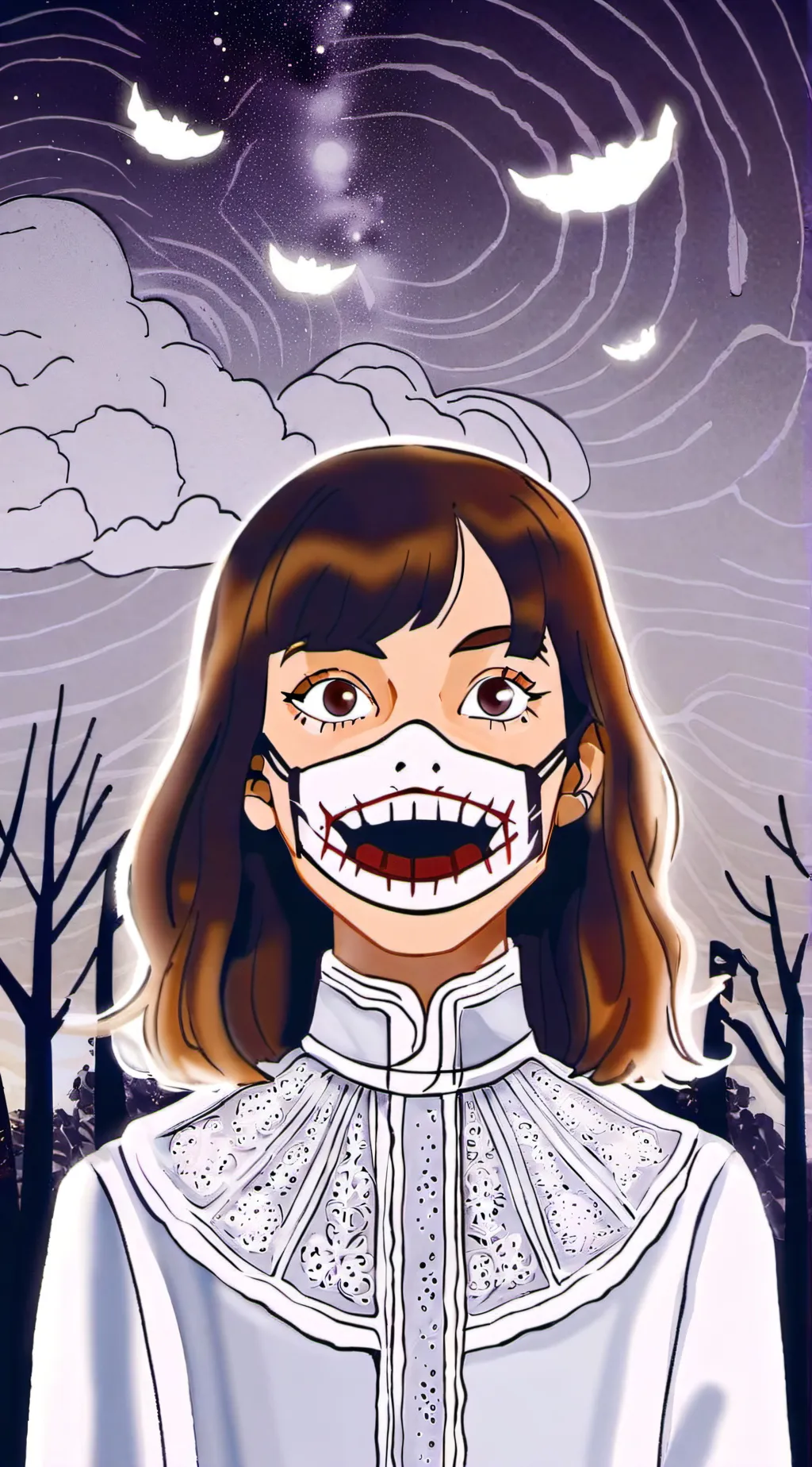 ai character: Carly Beth  background