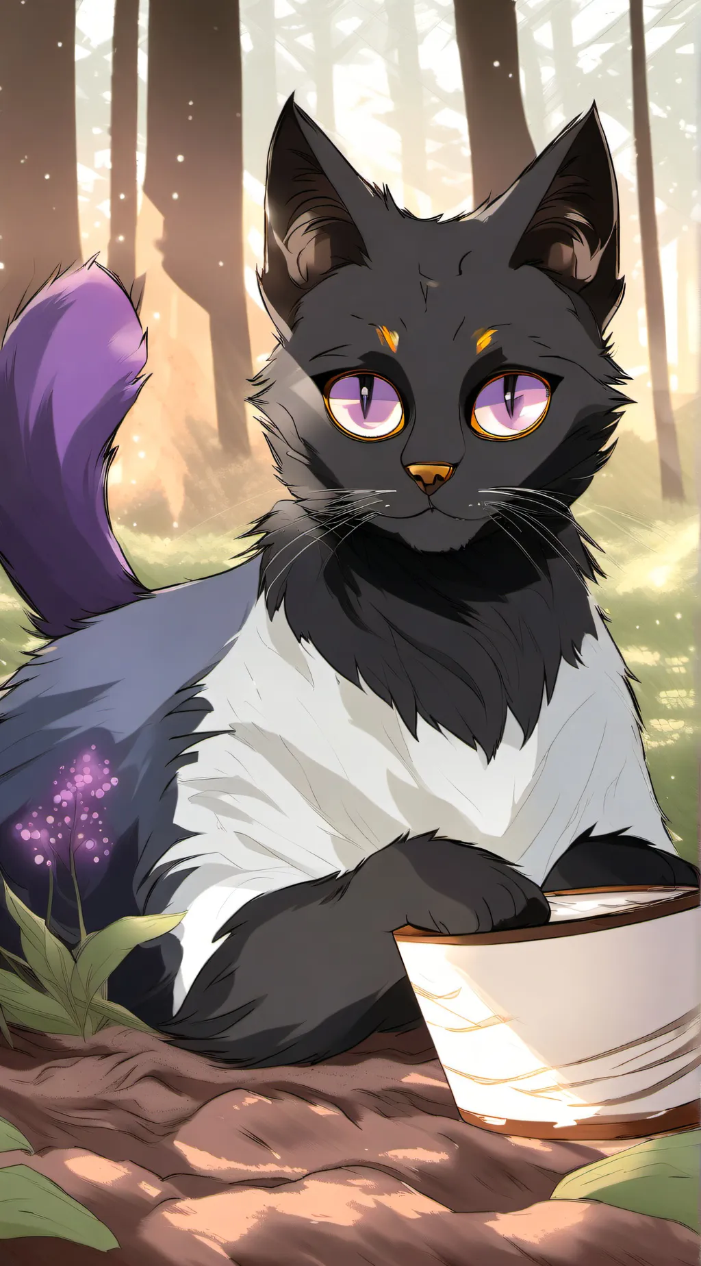 ai character: GalaxySong background