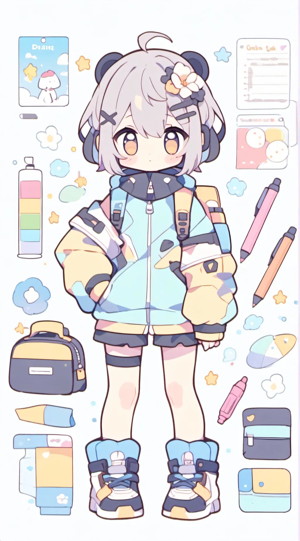 ai character: KNY background