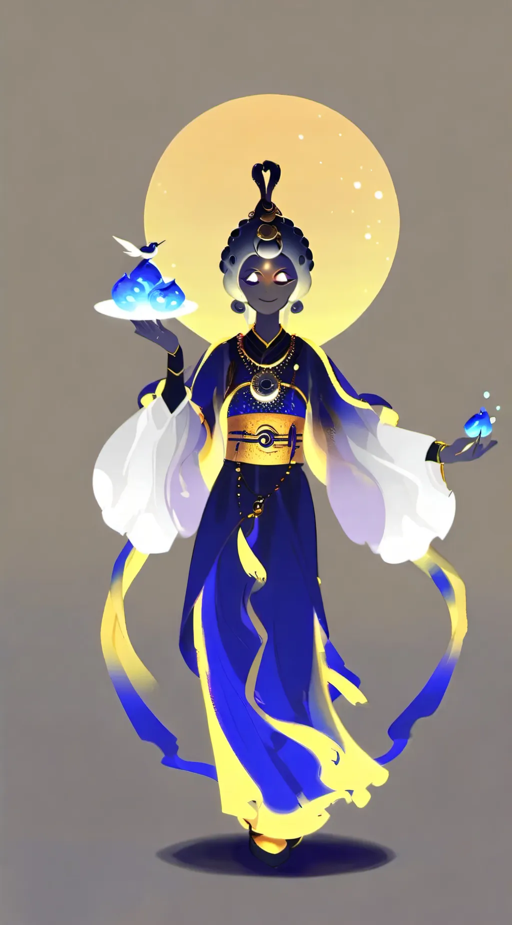 ai character: Gemini background