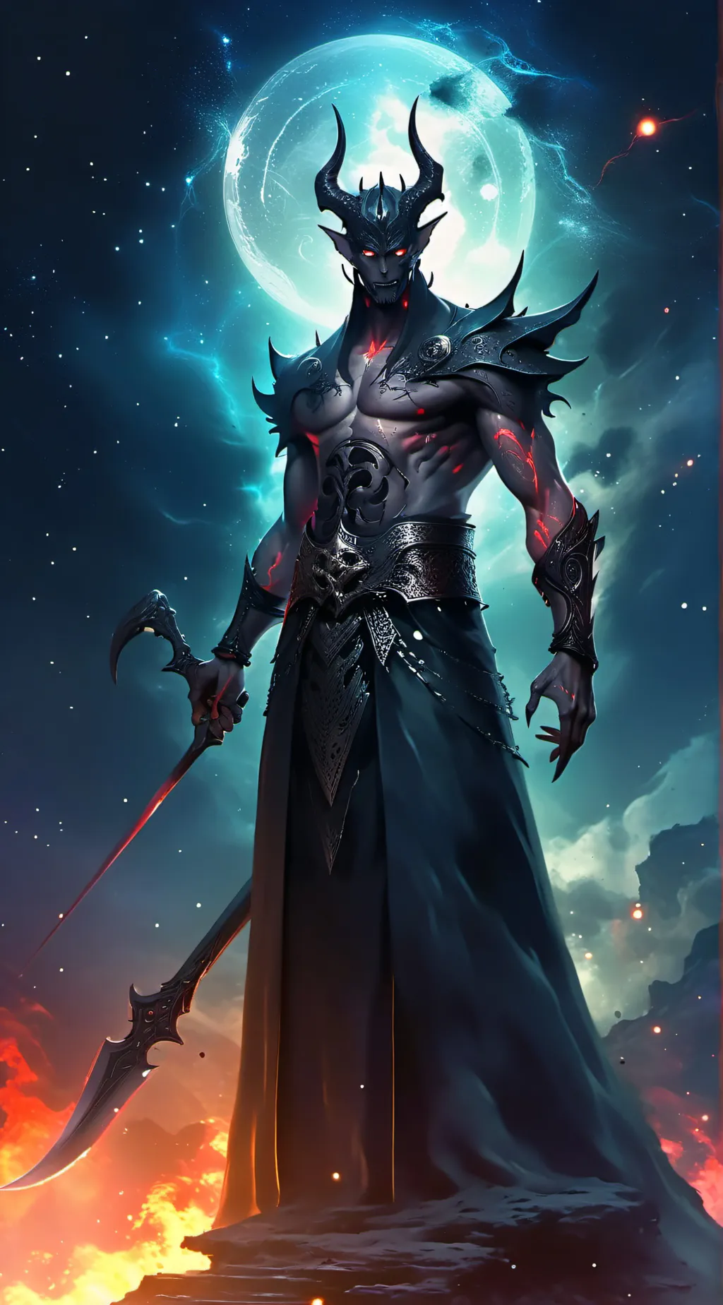 ai character: Lord, zen background