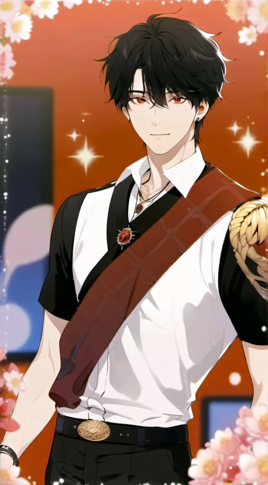 ai character: Jeffrey  background