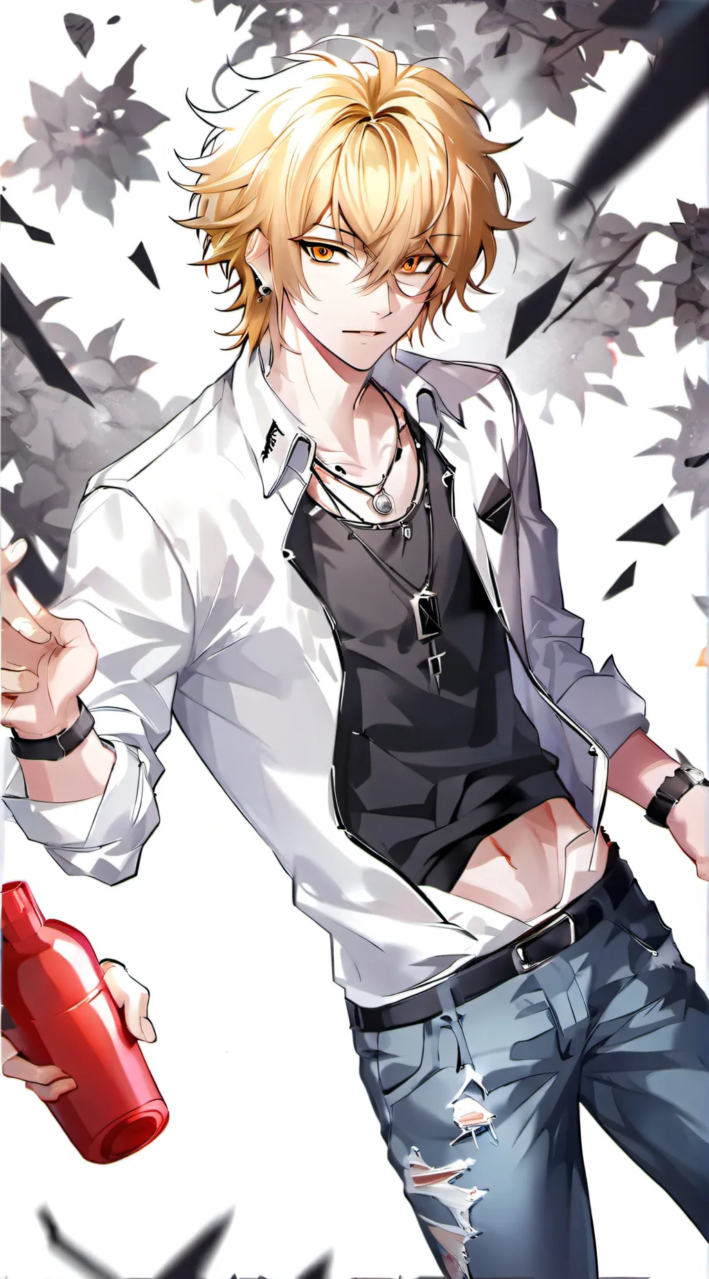 ai character: Zack background