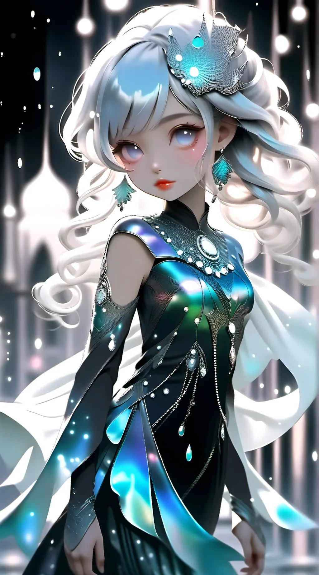 ai character: Bluey background