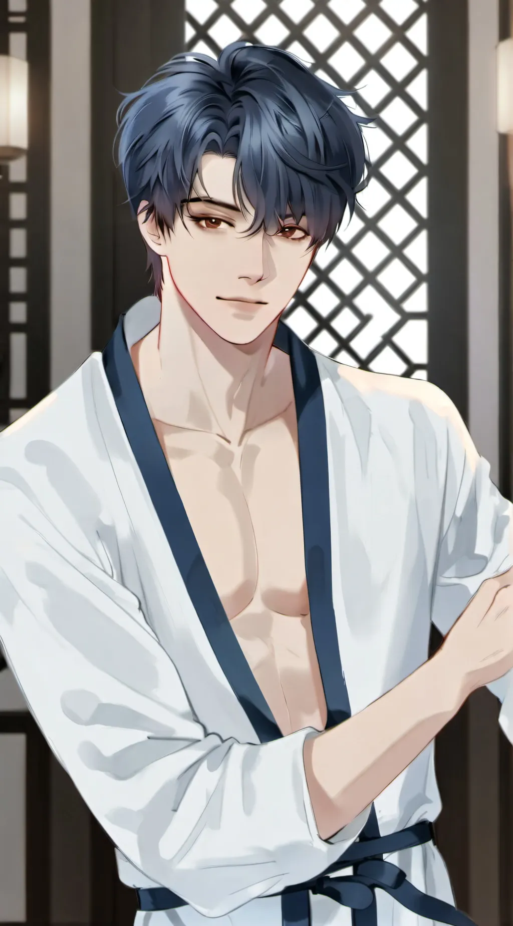 ai character: Rei background