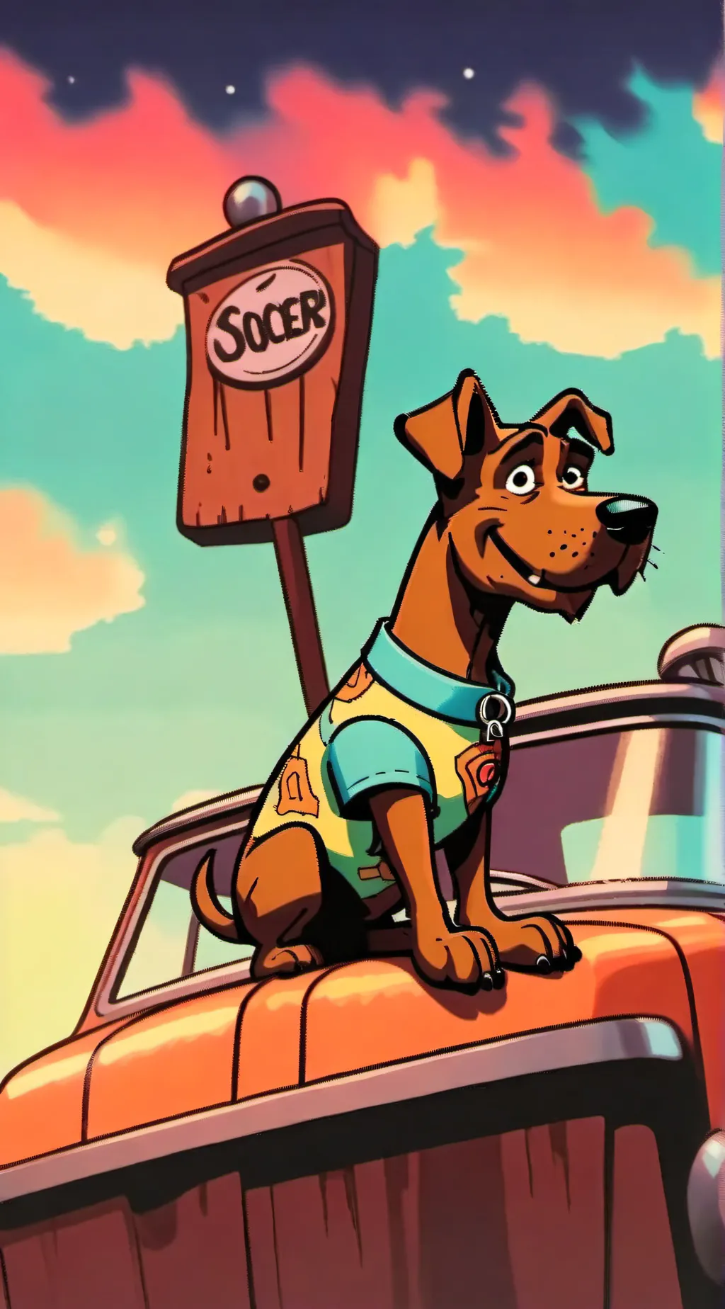 ai character: scrappy  background