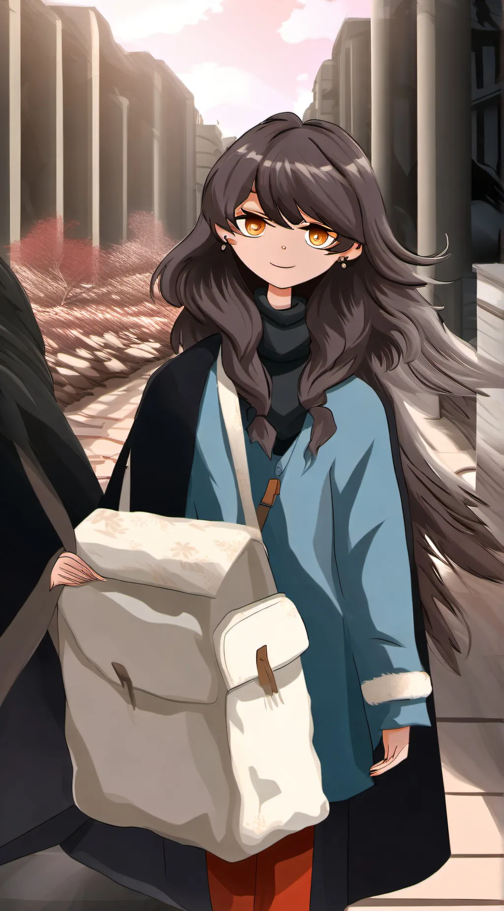 ai character: Violet Summers background