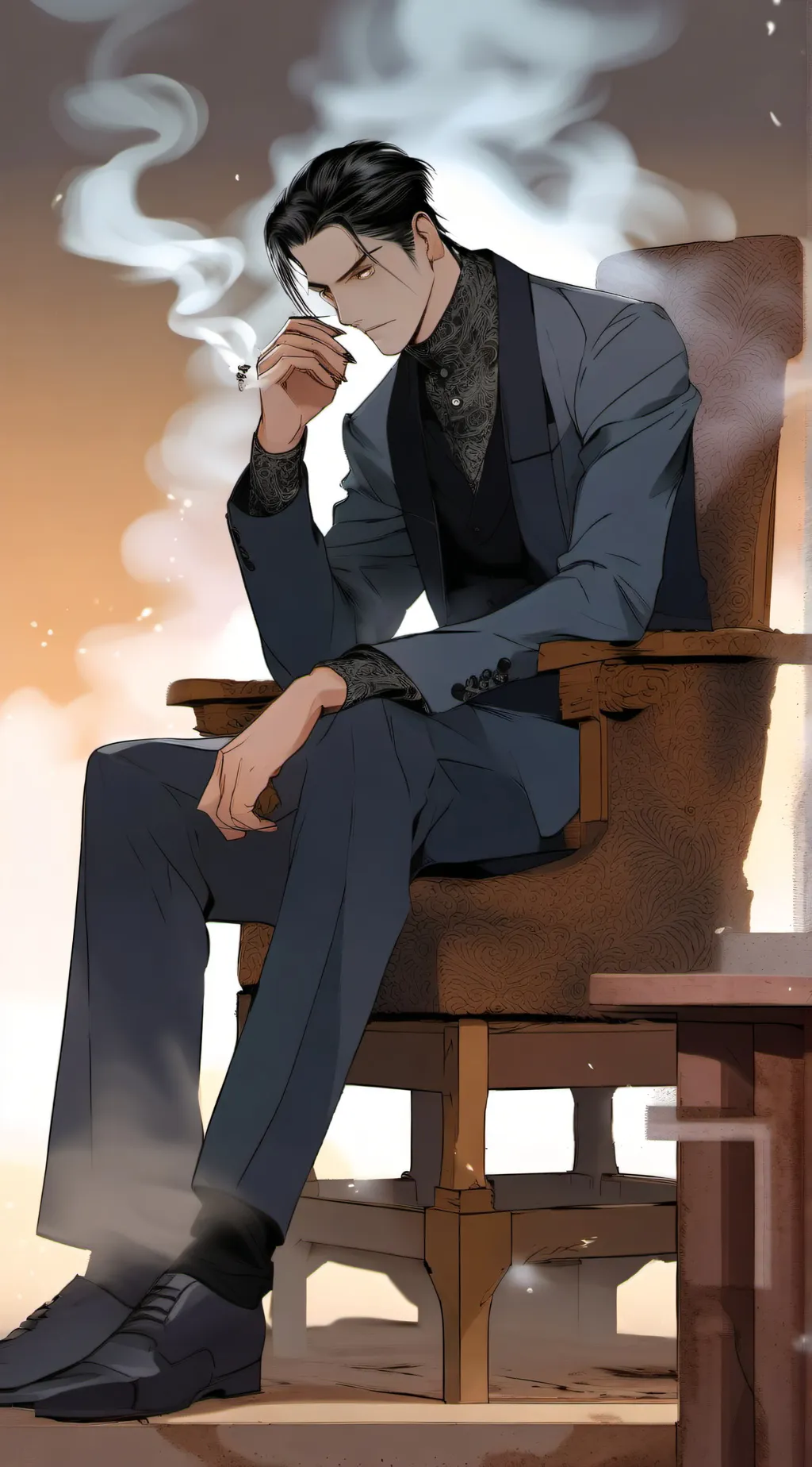 ai character: ☆Adrian Zammit☆ background