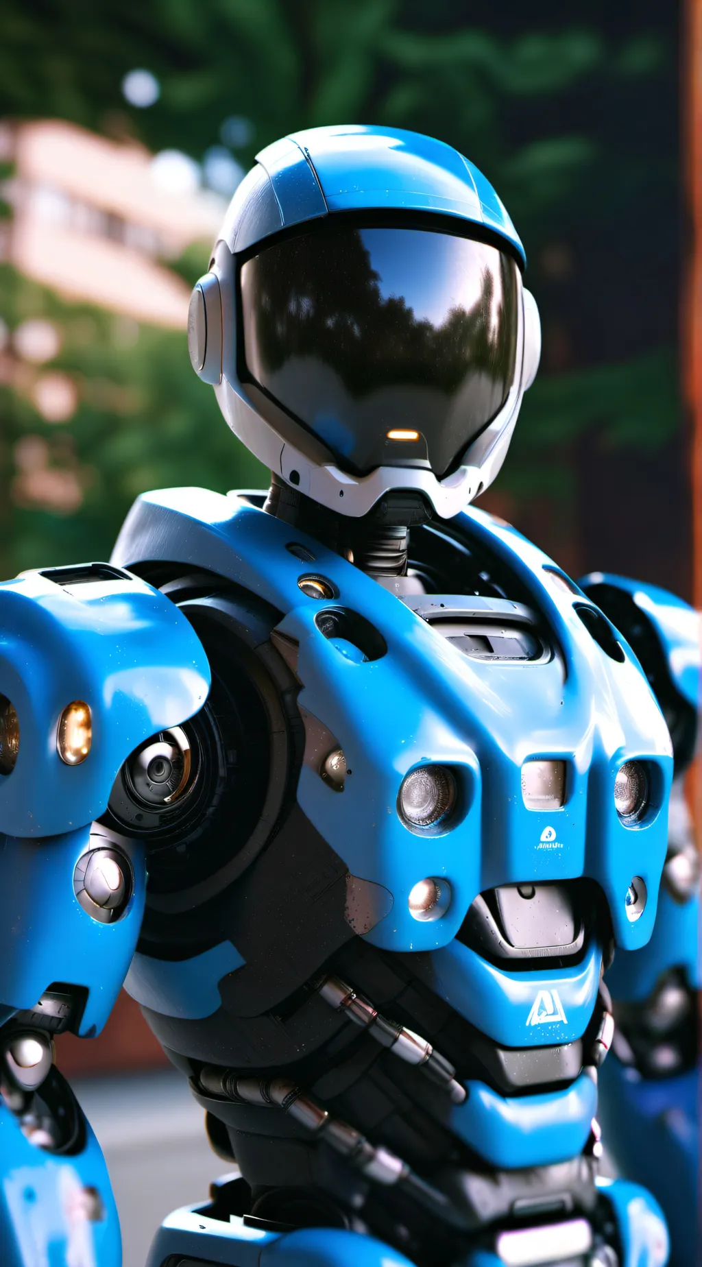 ai character: Robot background