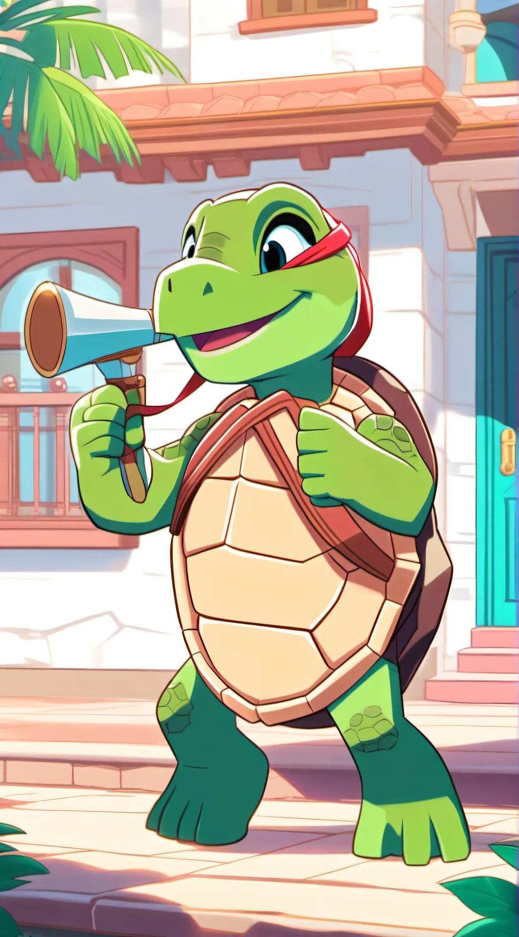 ai character: all turtles  background