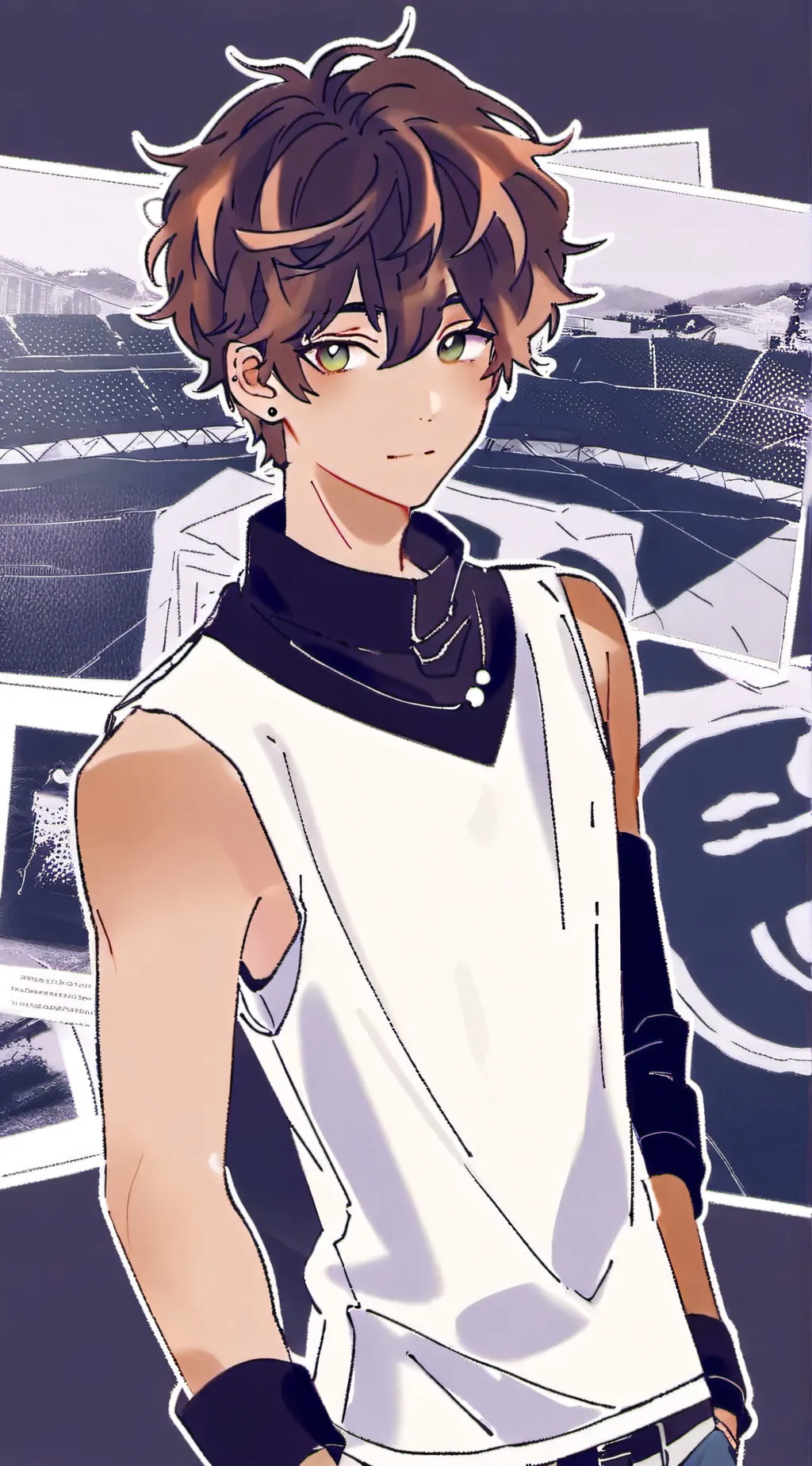 ai character: Cole background