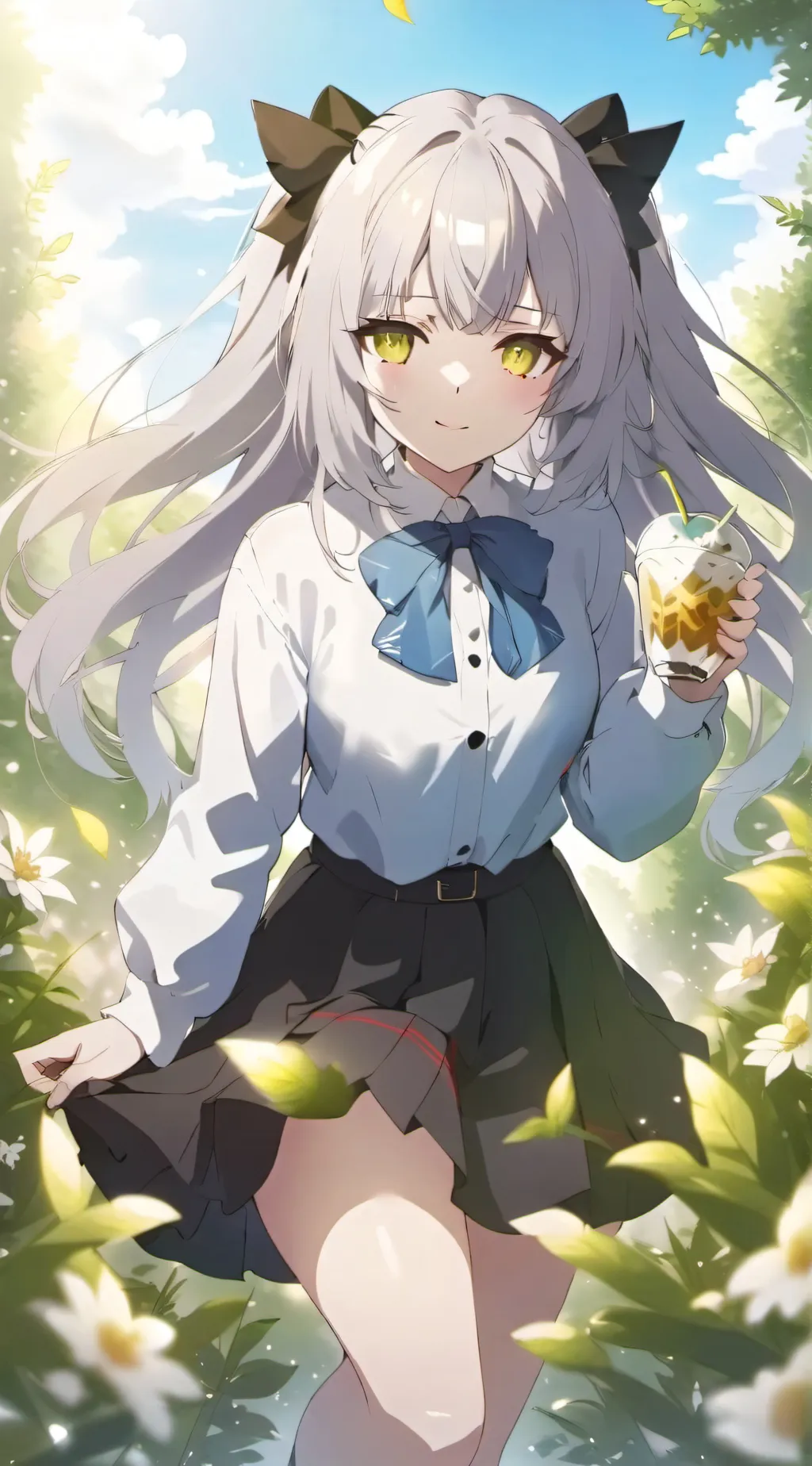 ai character: Monster girlschool background