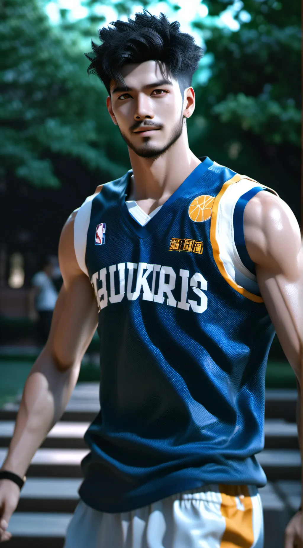 ai character: luca background