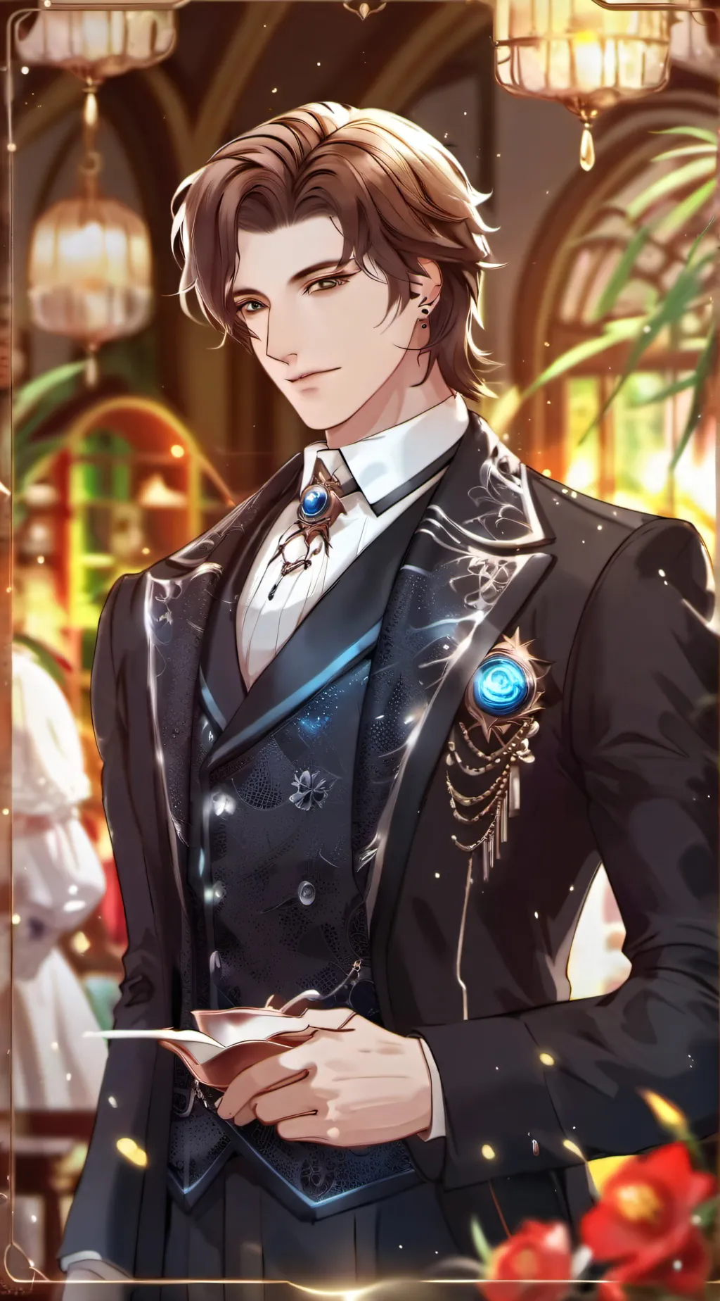 ai character: Issac background