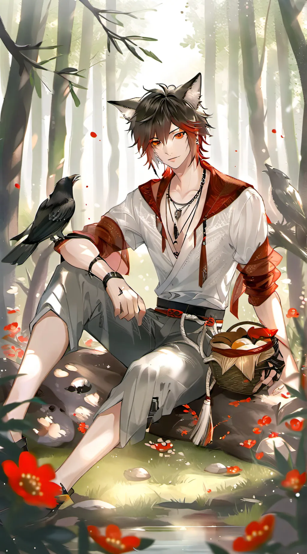 ai character: Axe background