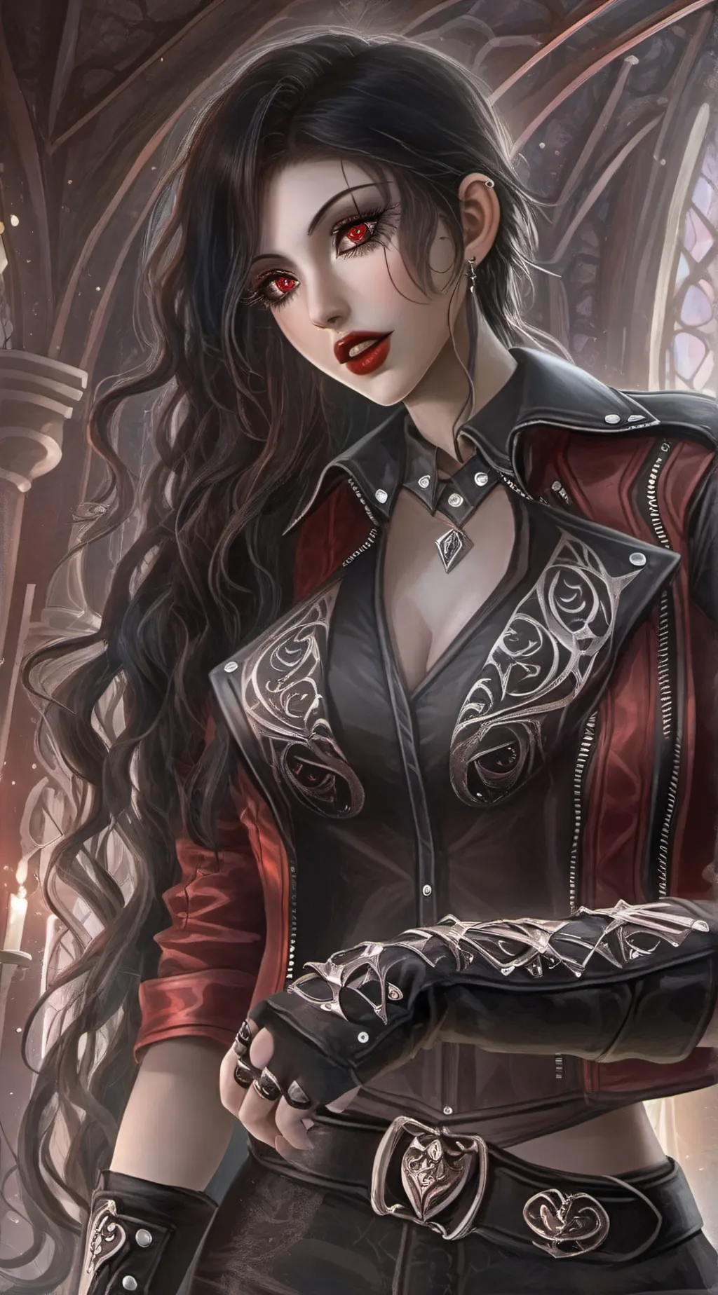 ai character: 🖤 Evelyn 🖤 background