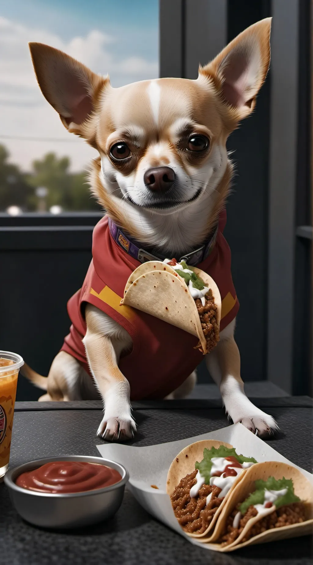 Talkie AI - Chat with Taco Bell. Dog.