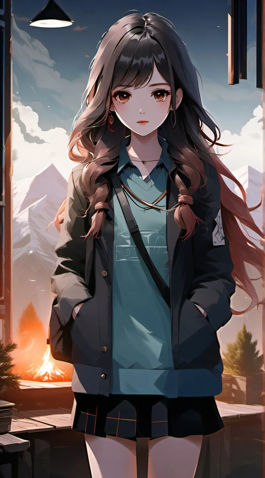 ai character: ama background