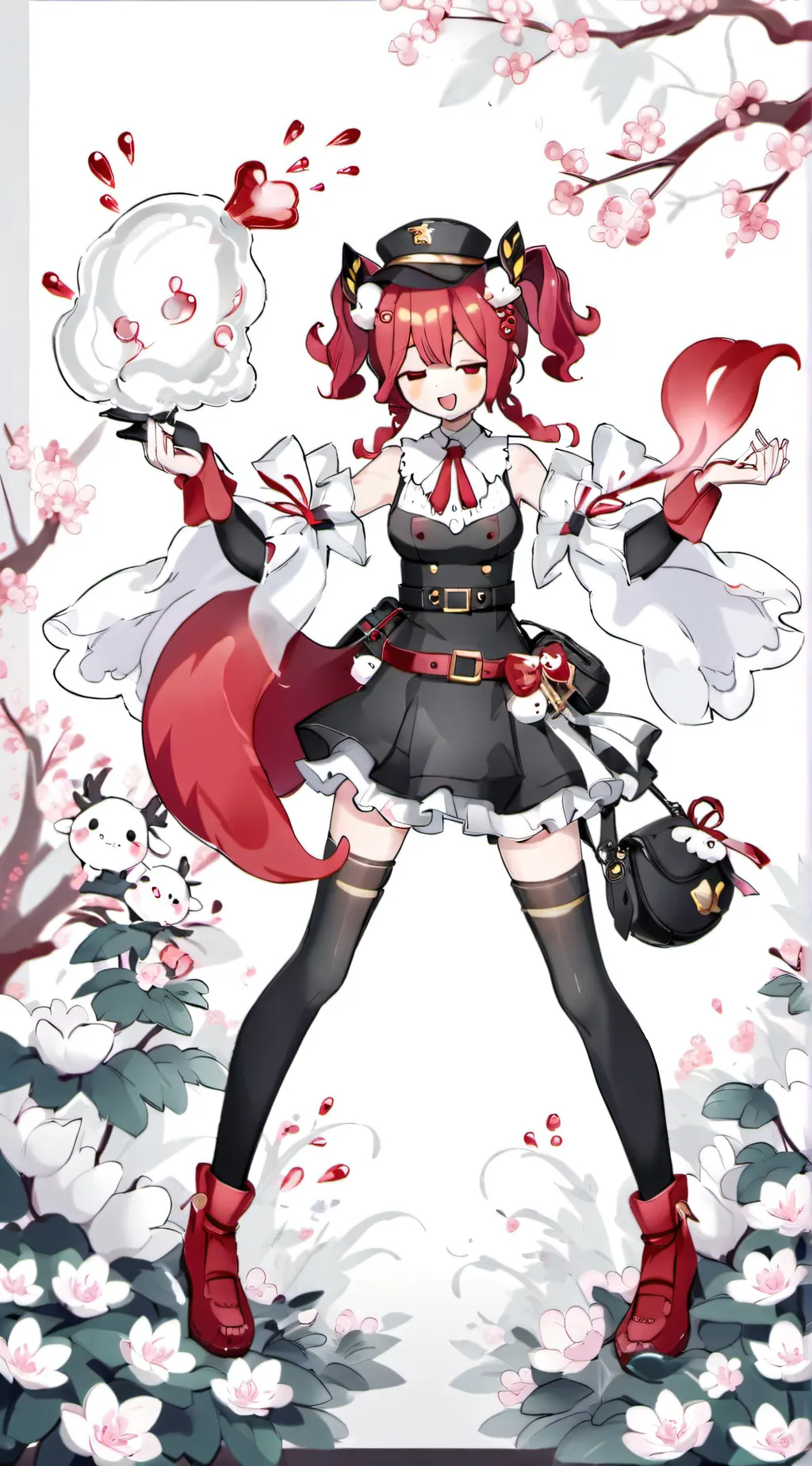 ai character: teto background