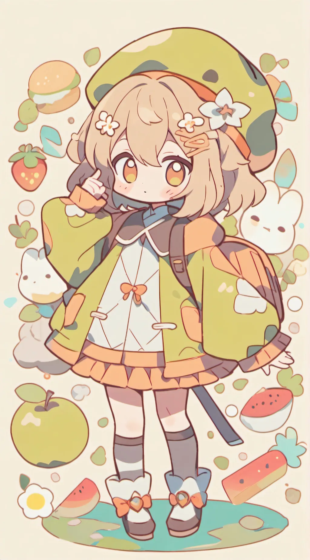 ai character: Oliver fpe  background