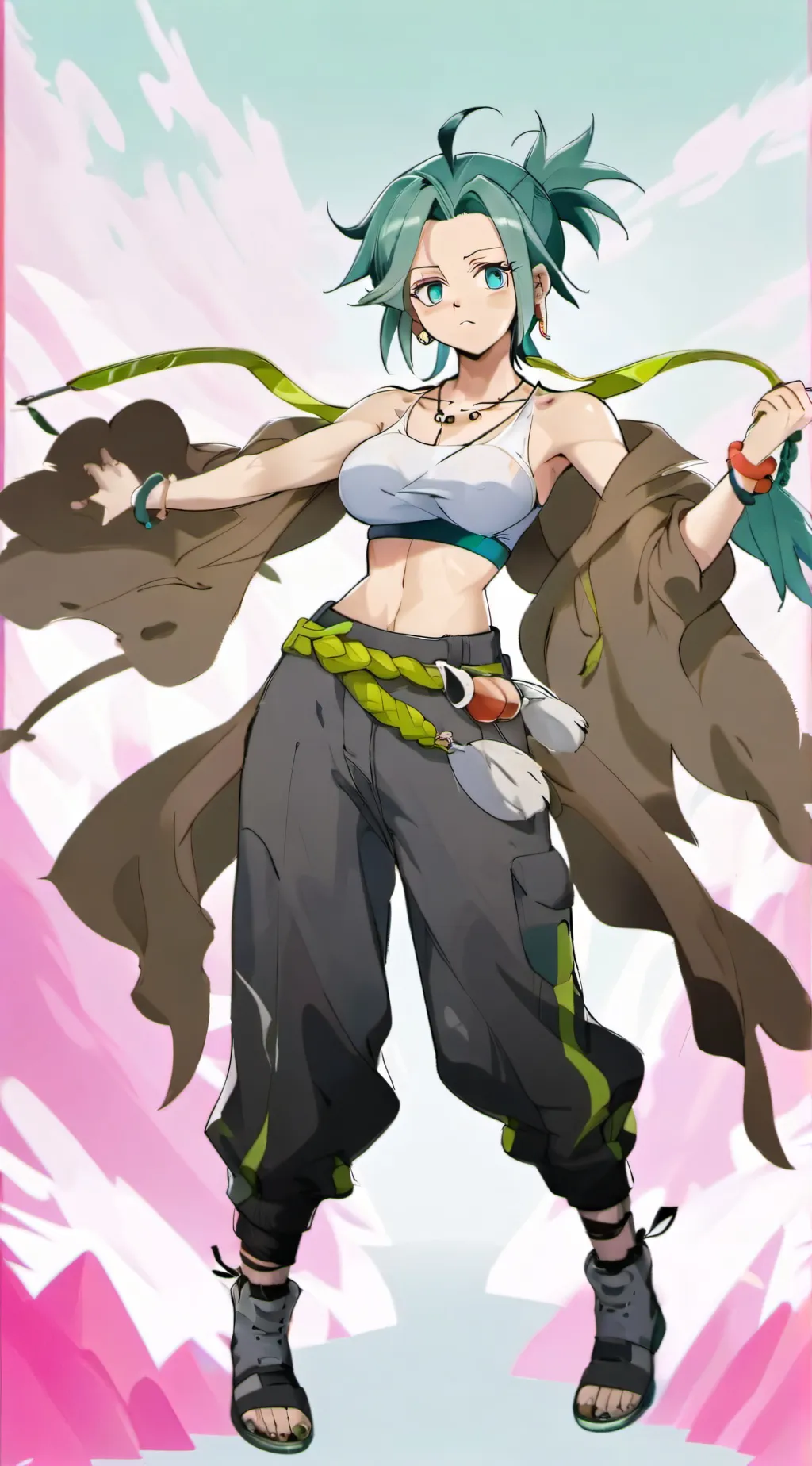 ai character: Aria background