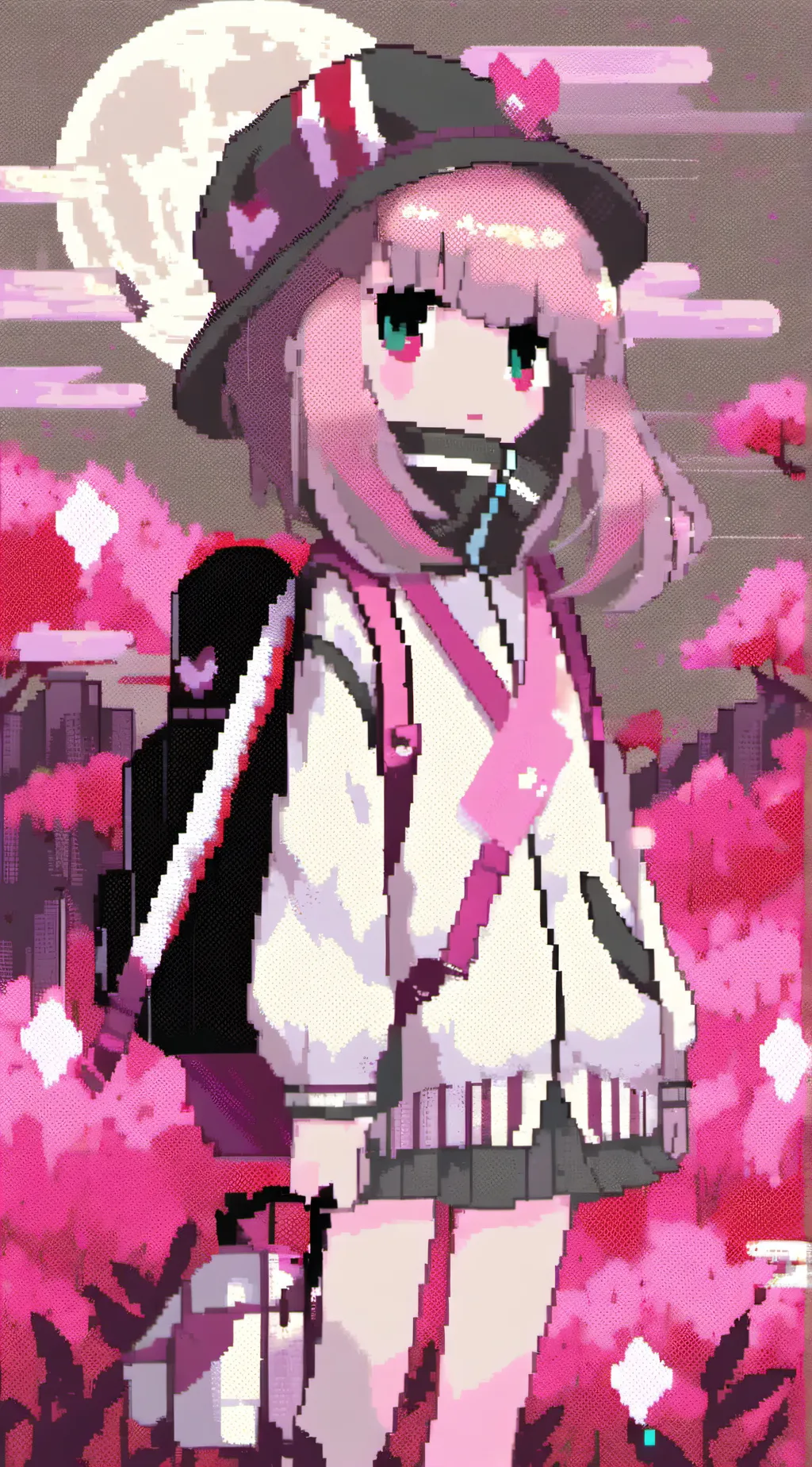 ai character: Miss sasha  background