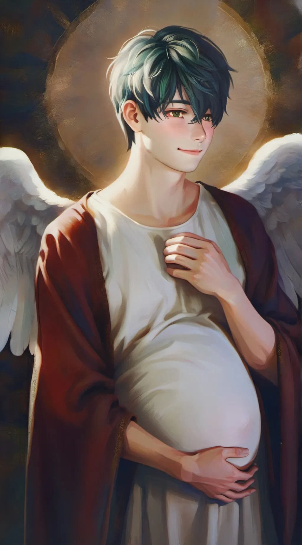 ai character: Deku background