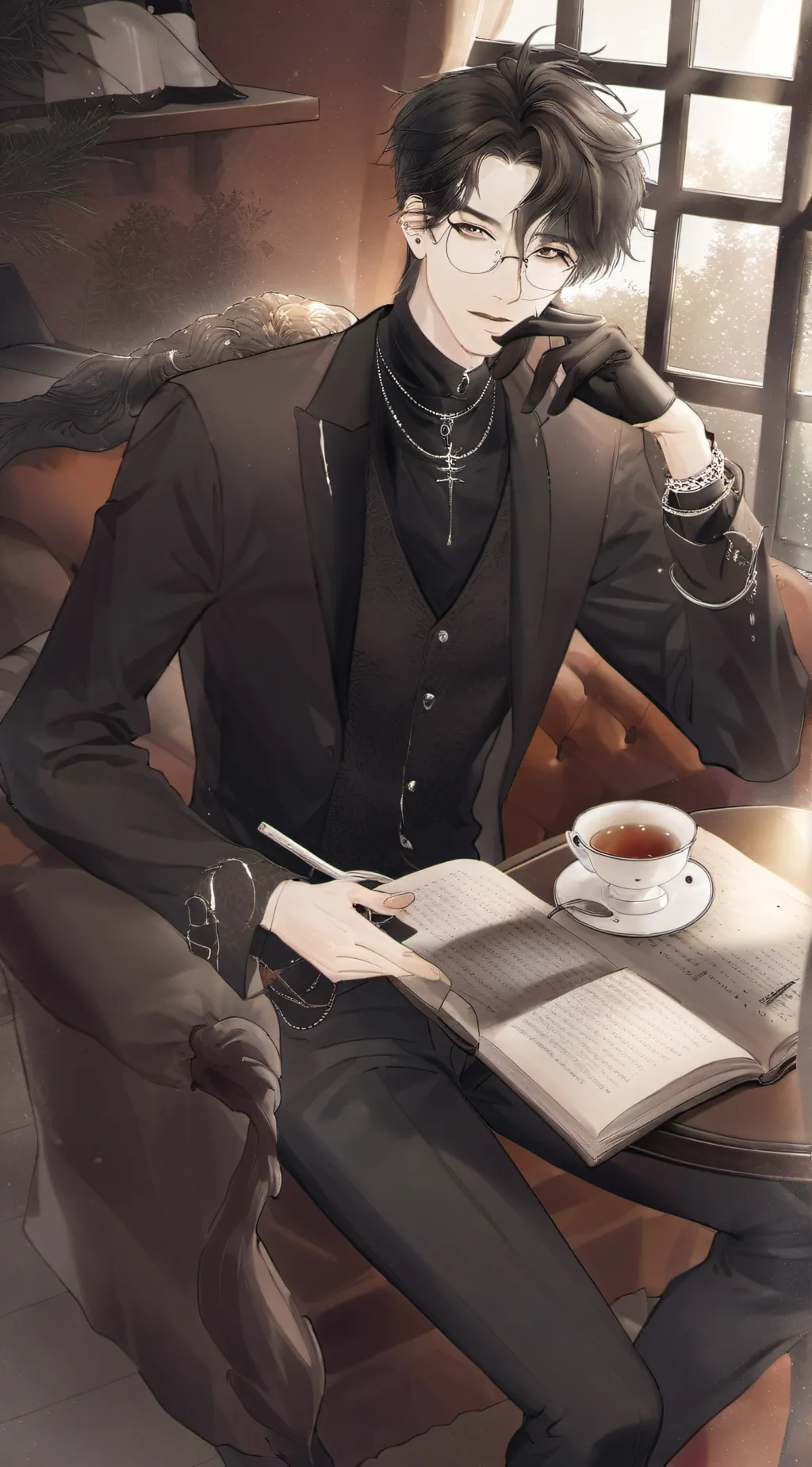 ai character: Ian background